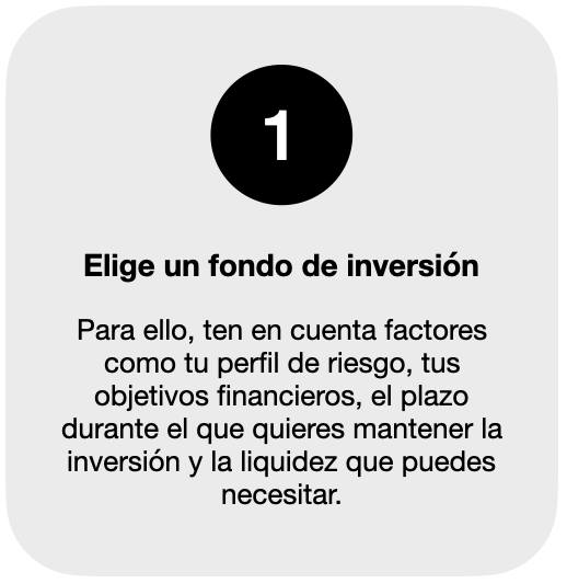 Fondos de inversión Fondos de inversión