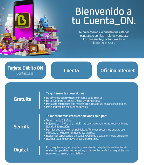 Cuenta On de BANKIA